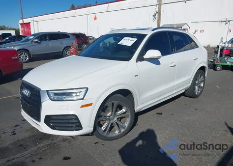 2016 Audi Q3 2.0T Premium Plus from USA, damaged, VIN WA1GFCFSXGR014897